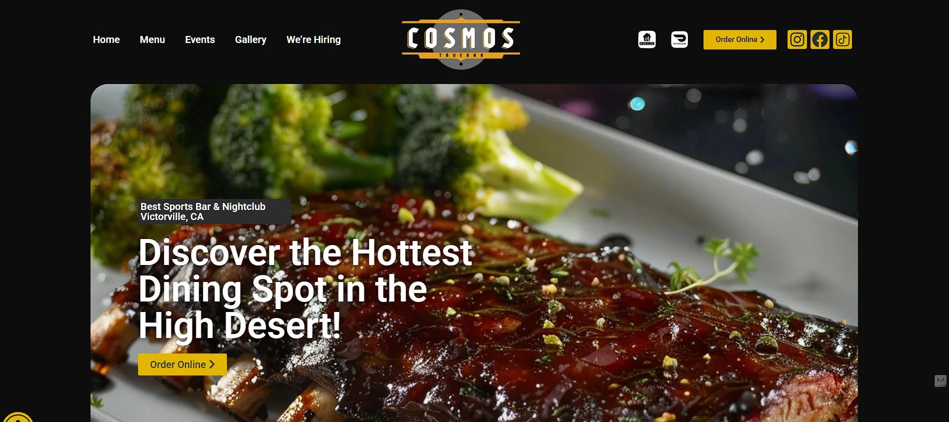 Cosmos Taverna - Marketing 760 Victorville portfolio