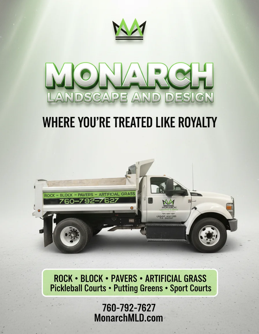 Monarch Landscape Services - Marketing 760 Victorville portfolio